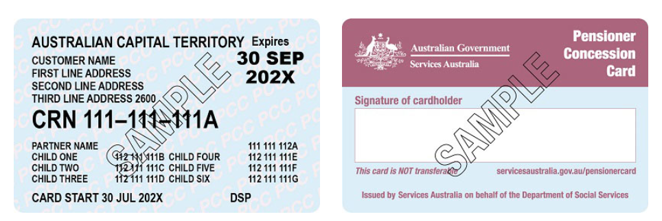 Pensioner Concession Card outlook